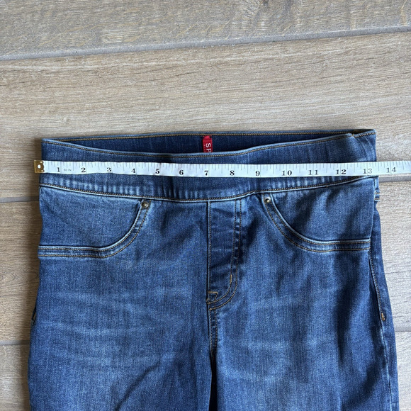 Spanx Jeans Women's Size Small Distressed Pull On Skinny Ankle Denim 20203R - Picture 6 of 16
